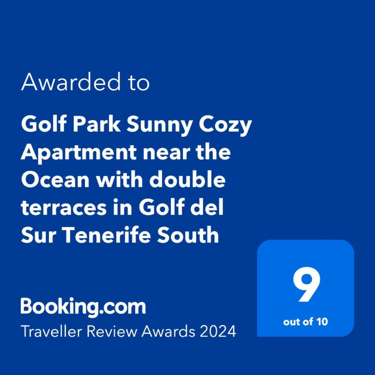 Bookinn Golf Park Sunny Cozy Apartment Near The Ocean With Large Double Terraces, Fiber Wifi, 3 Pools, Bbq Tenerife South Сан Мигель Экстерьер фото
